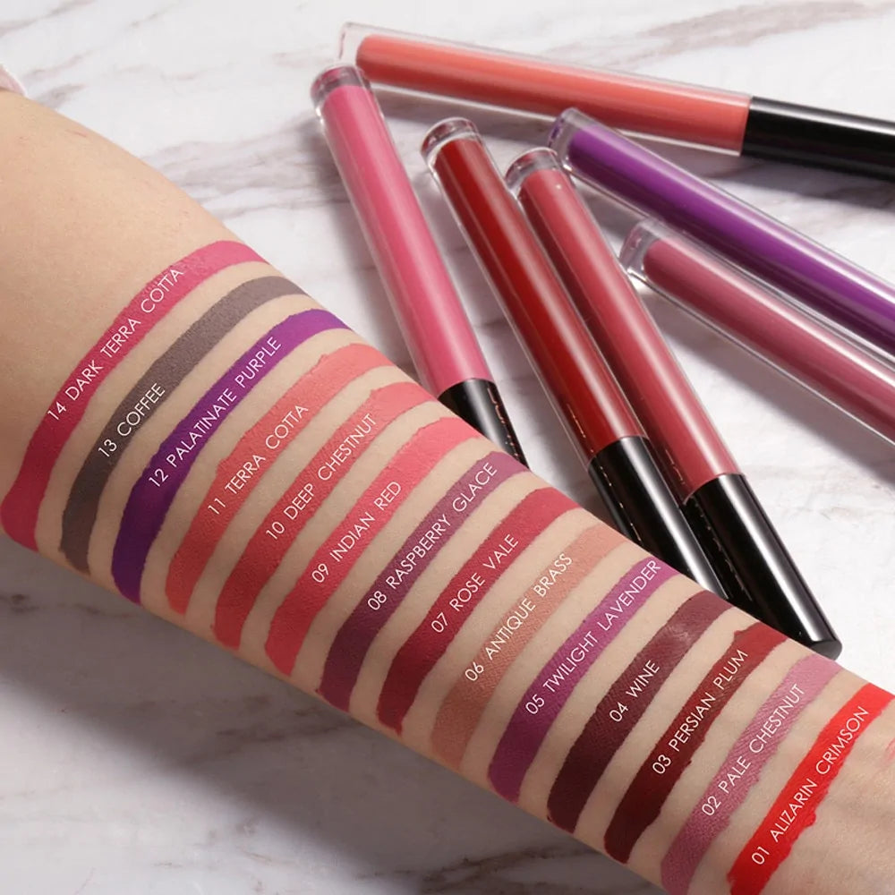 Matte Lip Gloss Esencia Delux